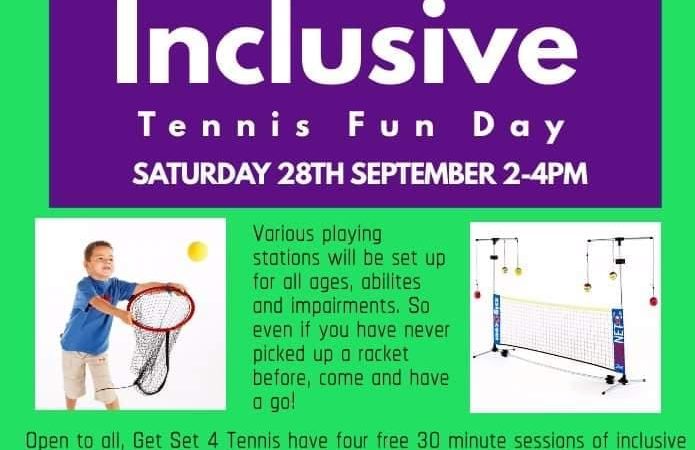 Inclusive Tennis Fun Day